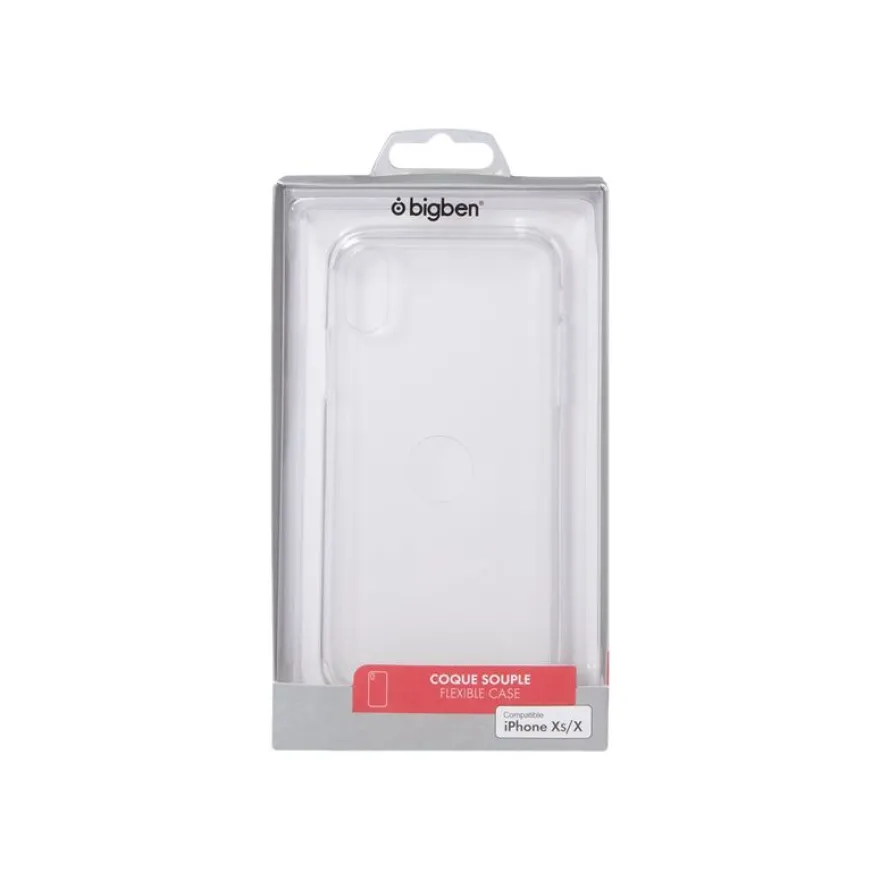 Bigben - Coque de protection pour iPhone X/XS - transparent