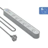 BigBen - Multiprise parafoudre 6 prises - 800j - Universel