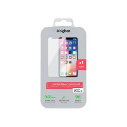 BigBen - Protection d'écran - verre trempé pour iPhone X/XS/11 Pro