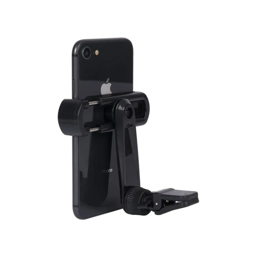 Bigben - support de voiture pour smartphone avec fixation sur grille aération - bras rotatif