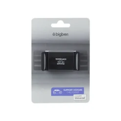 Bigben - support de voiture pour smartphone avec fixation par clip sur grille aération