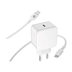 BIGBEN Connected - Chargeur secteur + câble USB-C - 2m - blanc