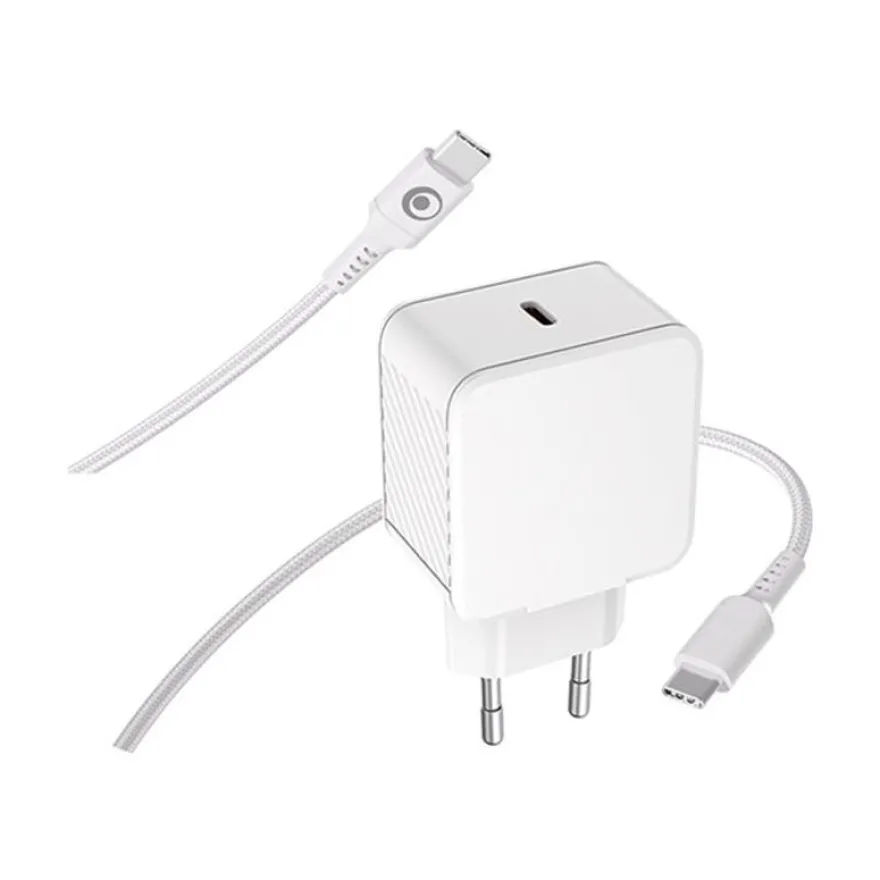BIGBEN Connected - Chargeur secteur + câble USB-C - 2m - blanc