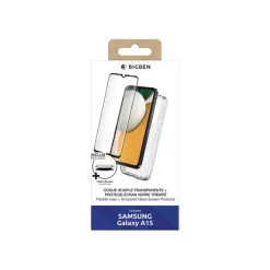 BIGBEN Connected - Coque de protection avec verre trempé - transparent