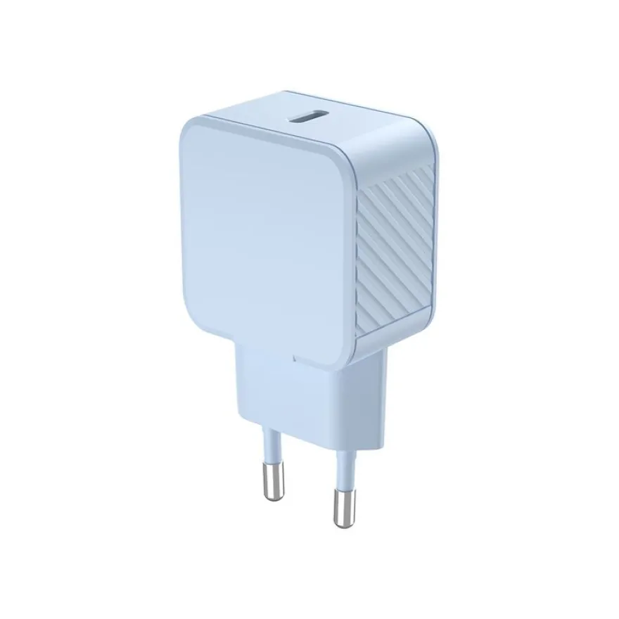 BIGBEN Connected - Adaptateur secteur - USB-C - 20 Watt - bleu