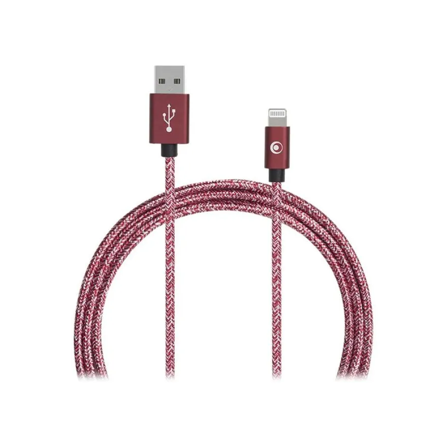 Bigben Connected - câble Lightning - 2 m - rouge