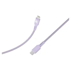 BIGBEN Connected - Câble Lightning - 24 pin USB-C mâle pour Lightning mâle - 1.2 m - violet