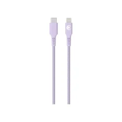 BIGBEN Connected - Câble Lightning - 24 pin USB-C mâle pour Lightning mâle - 1.2 m - violet