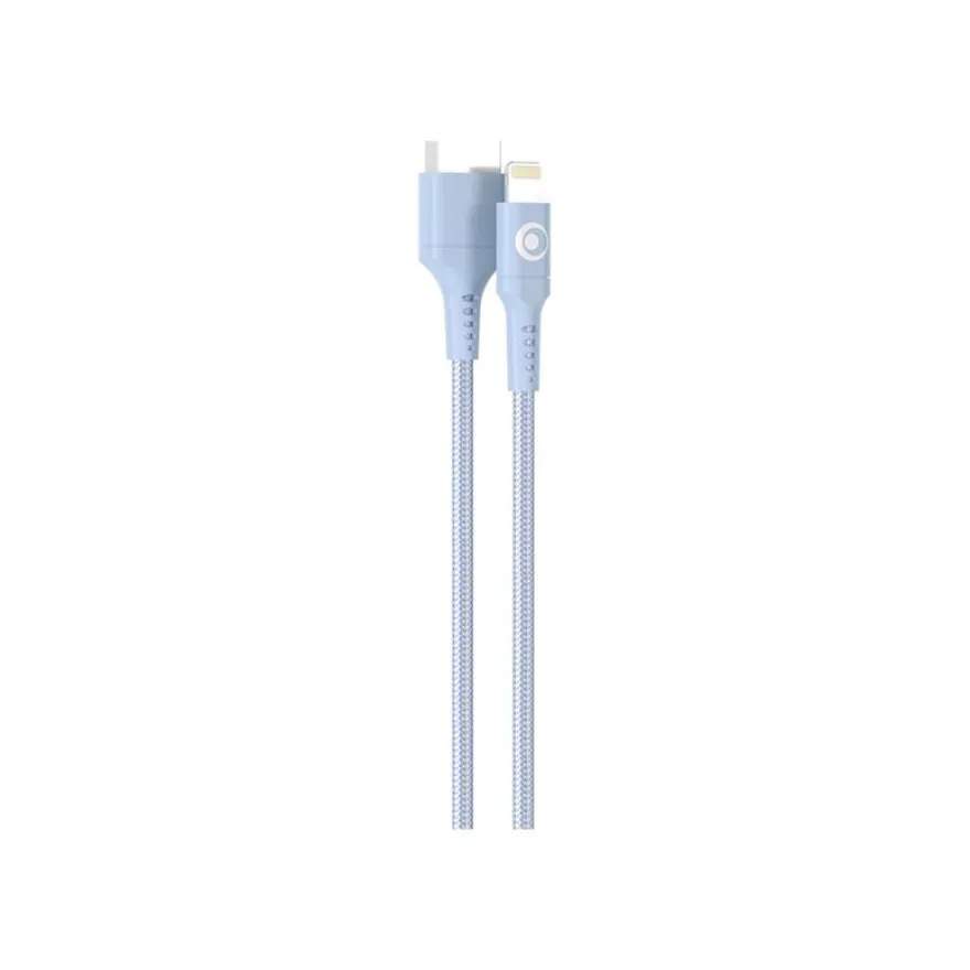 BIGBEN Connected - Câble Lightning - USB mâle pour Lightning mâle - 1.2 m - bleu