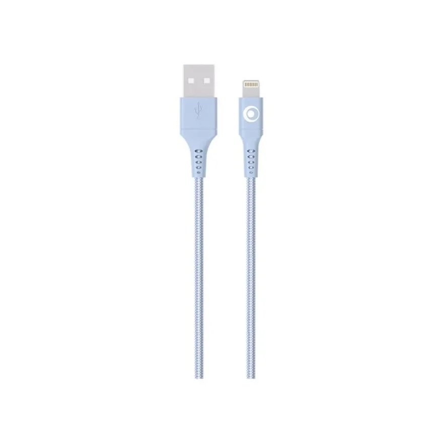 BIGBEN Connected - Câble Lightning - USB mâle pour Lightning mâle - 1.2 m - bleu