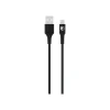 BIGBEN Connected - Câble Lightning - USB mâle pour Lightning mâle - 1.2 m - noir