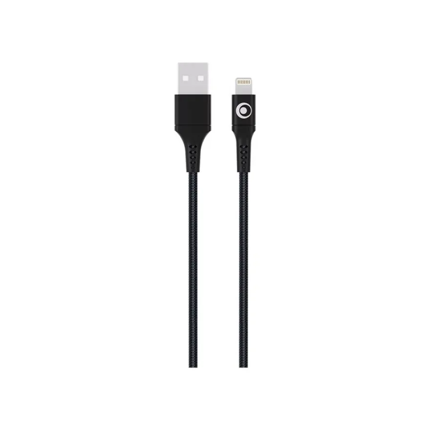 BIGBEN Connected - Câble Lightning - USB mâle pour Lightning mâle - 1.2 m - noir