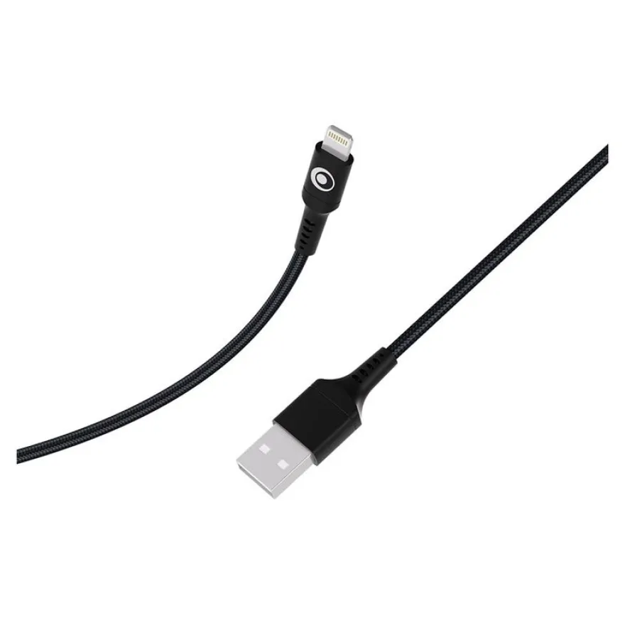 BIGBEN Connected - Câble Lightning - USB mâle pour Lightning mâle - 1.2 m - noir