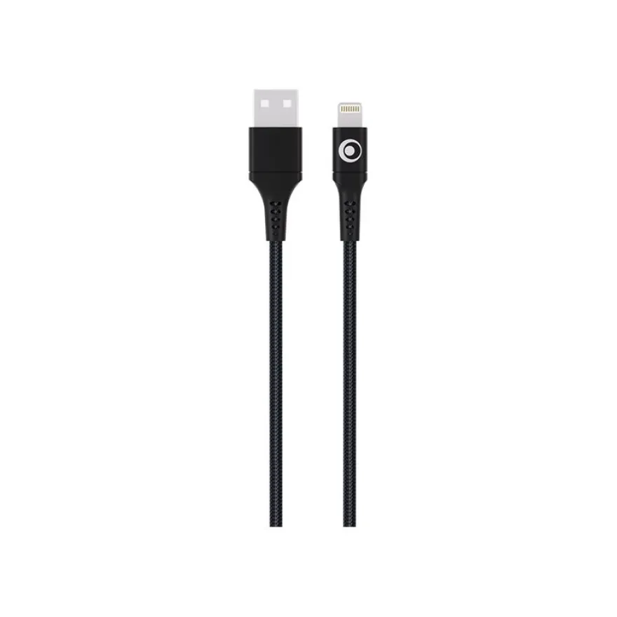 BIGBEN Connected - Câble Lightning - USB mâle pour Lightning mâle - 1.2 m - noir
