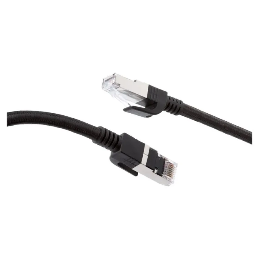 BIGBEN Connected - Câble réseau RJ-45 CAT 8 S/FTP - 10 m - noir