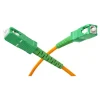BIGBEN Connected - Câble réseau - mode unique SC/APC (M) pour mode unique SC/APC (M) - 2 m - orange, vert