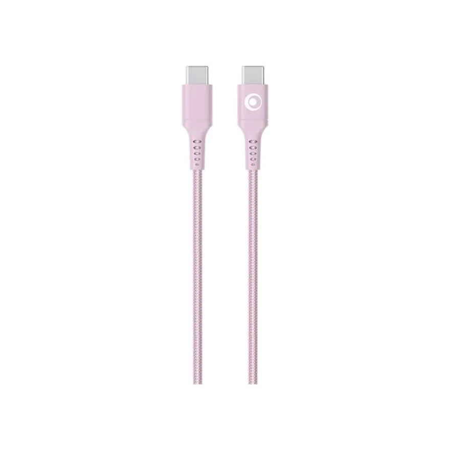BIGBEN Connected - Câble USB-C pour 24 pin USB-C (M) - 3A/60W - 1.2 m - rose
