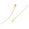 BIGBEN Connected - Câble USB - USB-C (M) pour USB-C (M) - 1.2 m - jaune