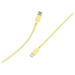 BIGBEN Connected - Câble USB - USB-C (M) pour USB-C (M) - 1.2 m - jaune