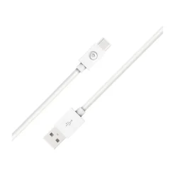 Bigben Connected - Câble USB A/USB C - 1.2 m - 3A - Recyclé - Blanc
