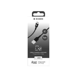 BIGBEN Connected - Câble USB pour 24 pin USB-C (M) - 1.2 m - noir