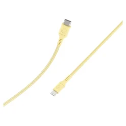 BIGBEN Connected - Câble USB - USB-C (M) pour Lightning (M) - 1.2 m - jaune