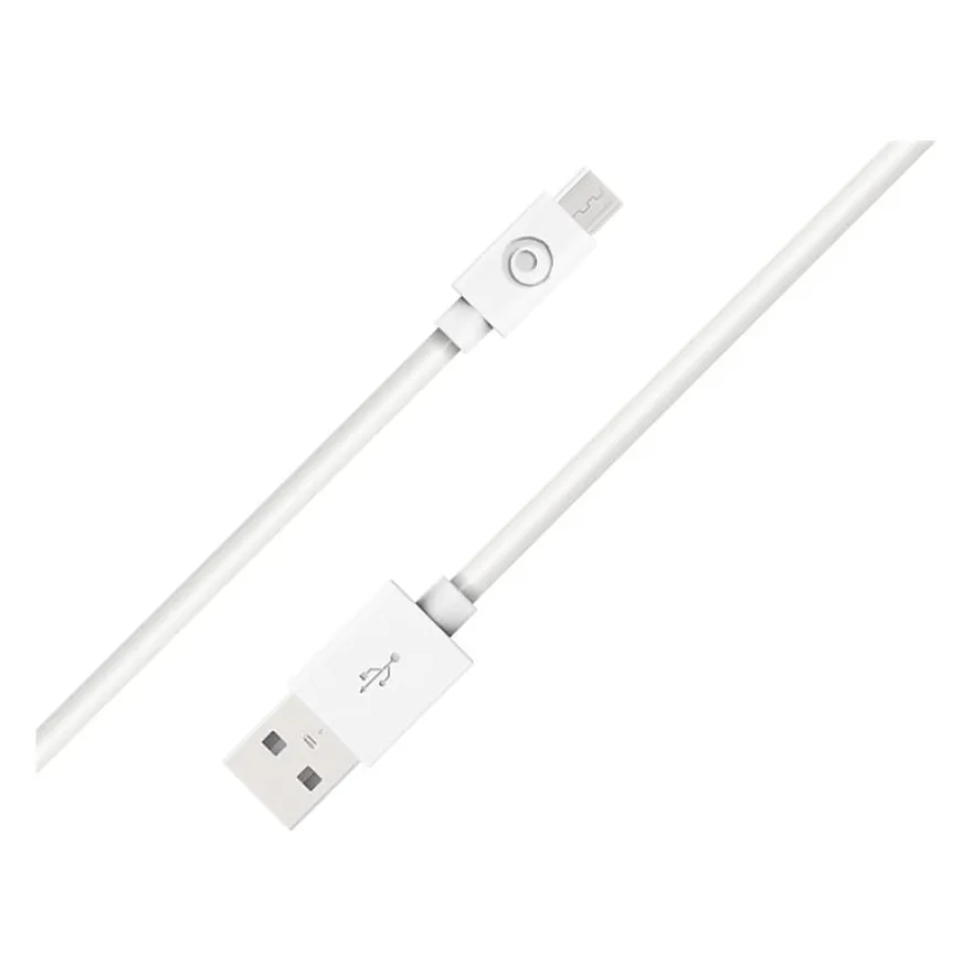 BIGBEN Connected - Câble USB A/micro - 1.2 m - 2.1A - Recyclé - Blanc