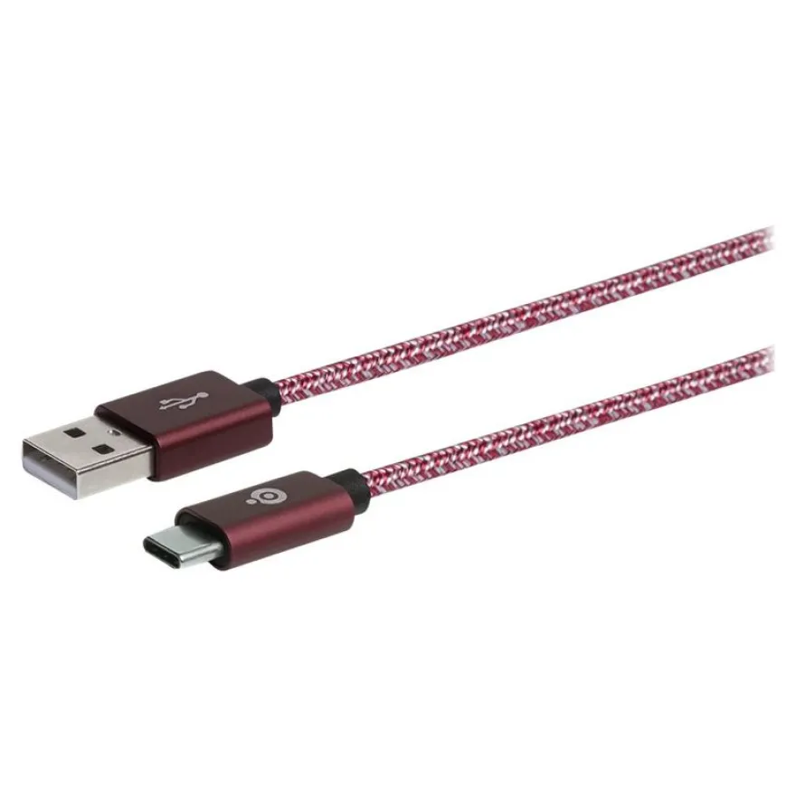 Bigben Connected - Câble USB de type-C - USB-C - 2 m - rouge