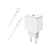 BIGBEN Connected - Chargeur secteur pour smartphone 20W - Power Delivery + Cable USB C/Lightning - Blanc