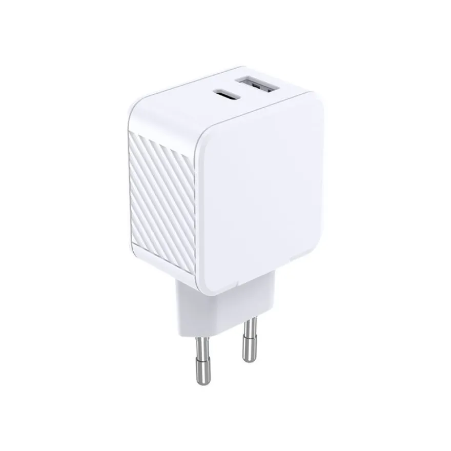 BigBen Connected - Chargeur secteur - USB A+C (12+20W) - blanc