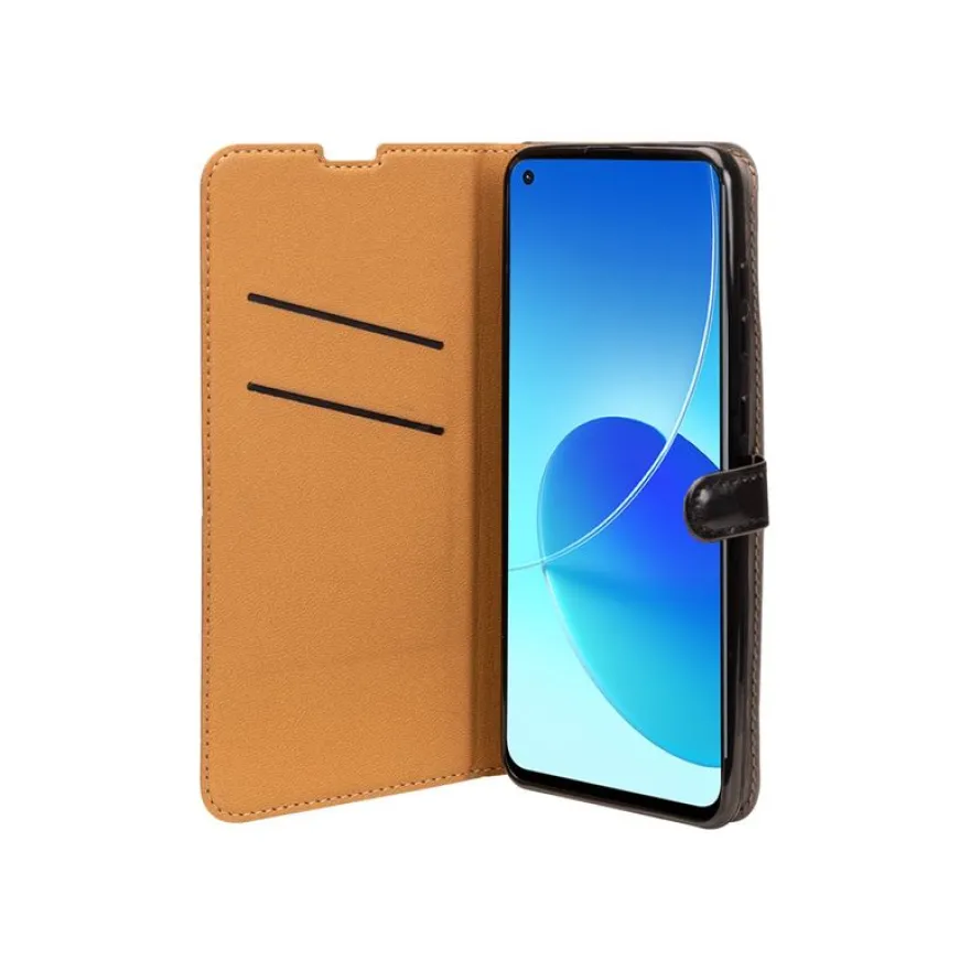 Bigben Connected - Etui folio pour Oppo Reno 6 5G - noir