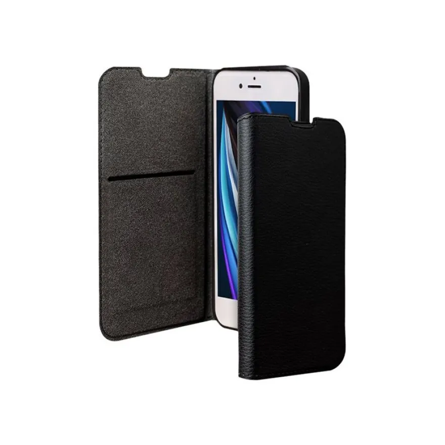 Bigben Connected - Etui folio pour iPhone SE(2020) - noir