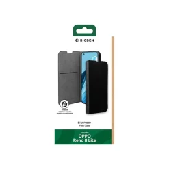 Bigben Connected - Etui folio pour Oppo Reno 8 lite - noir
