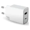 BIGBEN Connected - Force Power Lite - chargeur secteur pour smartphone - 37W (12+25W) - Power Delivery - Blanc - Garanti à vie