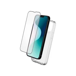Bigben Connected - Pack coque de protection + protection d'écran verre trempé pour Apple iPhone 16 Pro - transparent