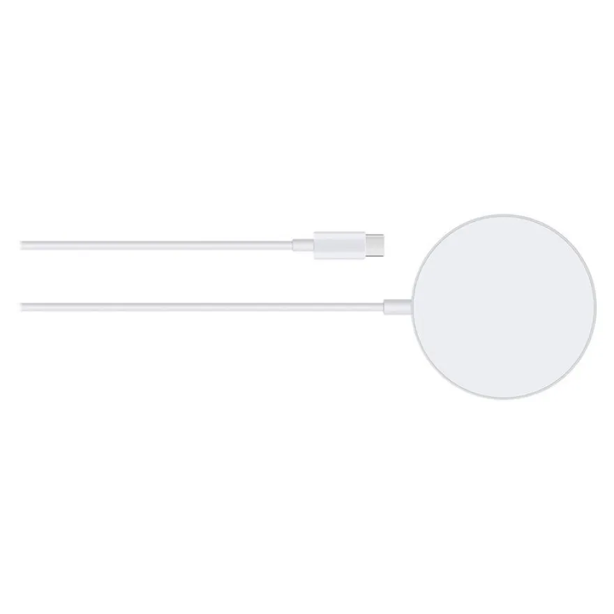 BigBen Connected - Plot de charge sans fil - MagSafe - 15 Watt - blanc