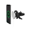 BigBen CONNECTED - support de voiture pour smartphone avec chargeur induction pour grille d'aération -noir