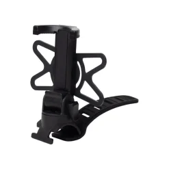 BigBen CONNECTED - Support vélo double fixation pour téléphone portable jusqu'à 6,9" - noir