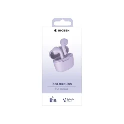 BIGBEN Connected COLORBUDS - Écouteurs sans fil avec micro - violet