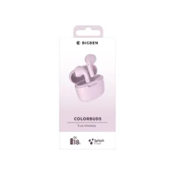 BIGBEN Connected COLORBUDS - Écouteurs sans fil avec micro - rose