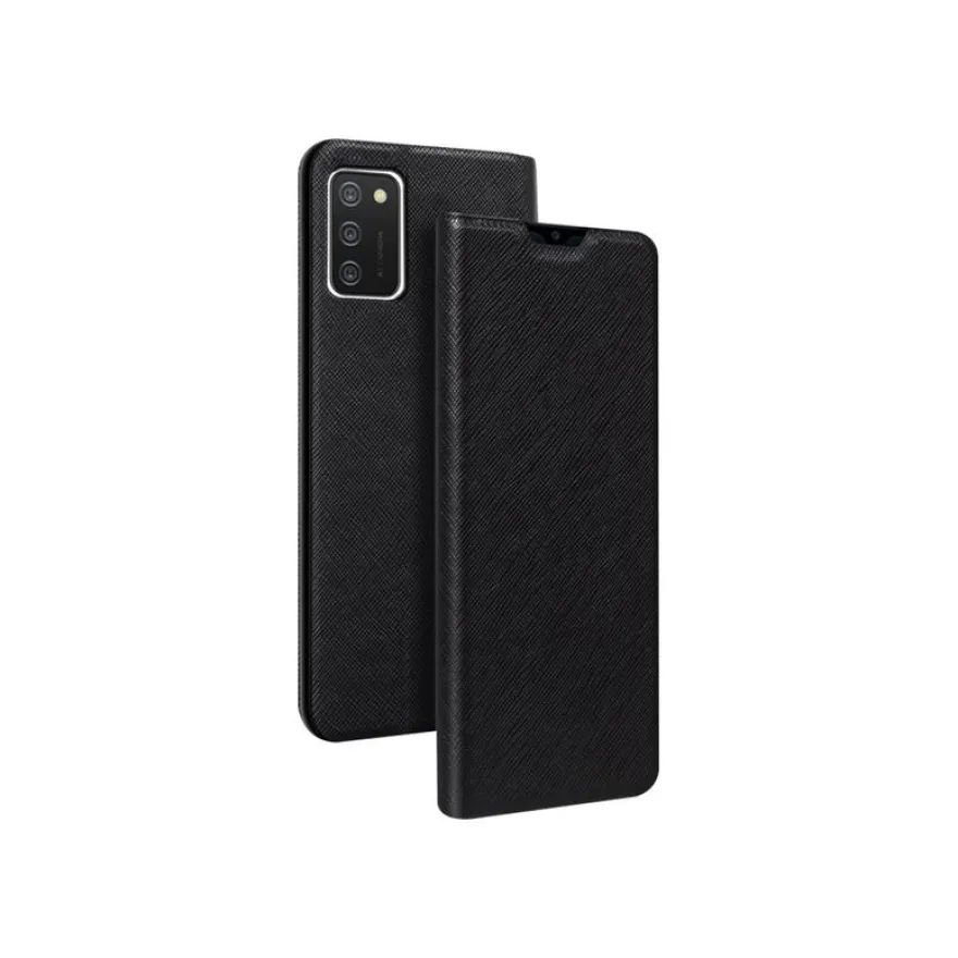 Bigben Connected Folio Stand - Etui de protection pour Samsung A02S - noir