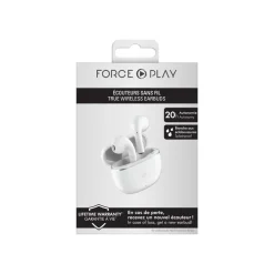 BigBen Connected Force Play - Kit main libre - écouteur sans fil bluetooth - blanc