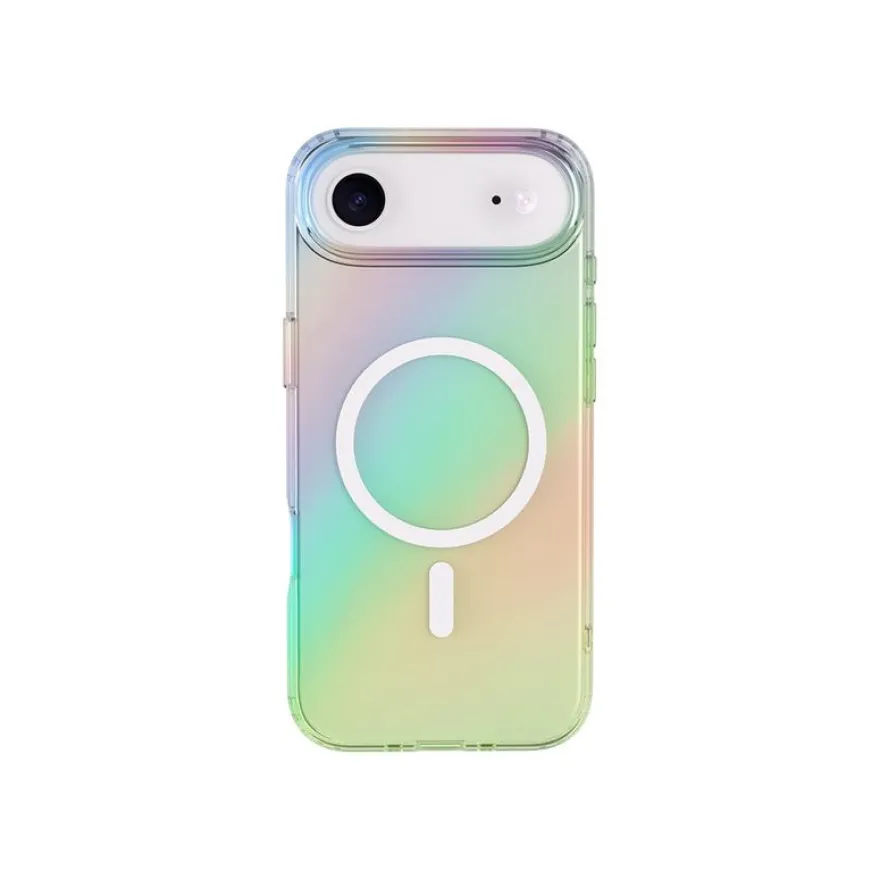 BIGBEN Connected Hybrid - Coque de protection pour iPhone Air - irisé transparent