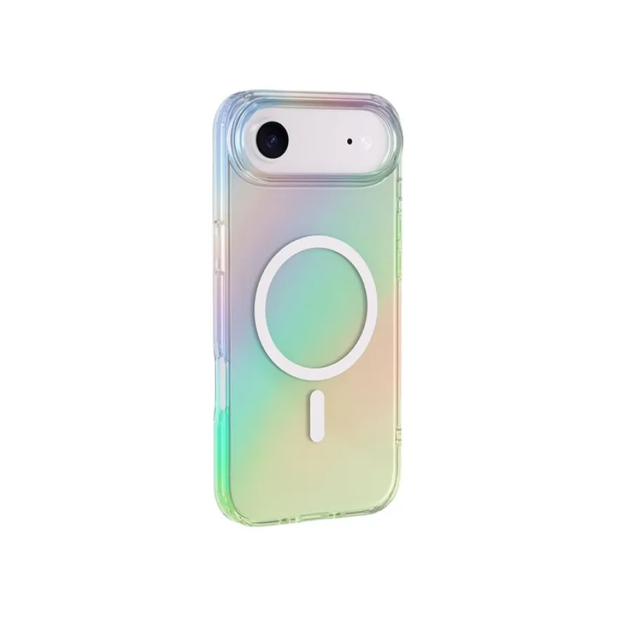 BIGBEN Connected Hybrid - Coque de protection pour iPhone Air - irisé transparent