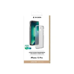 Bigben Connected Silisoft - coque de protection pour Iphone 13 Pro - transparent