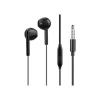 BIGBEN Connected WOW - Écouteurs filaire avec micro - jack 3,5mm - noir