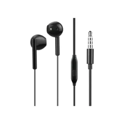 BIGBEN Connected WOW - Écouteurs filaire avec micro - jack 3,5mm - noir