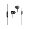 BIGBEN Connected WOW - Écouteurs filaire avec micro - jack 3,5mm - noir