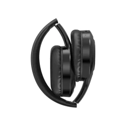 BIGBEN FeelMusic - Écouteurs avec micro - circum-aural - Bluetooth - sans fil, filaire - jack 3,5mm - isolation acoustique - noir