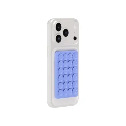 Bigben -Support de téléphone portable à ventouse - double face - bleu